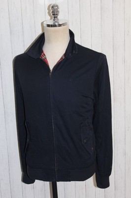 Men's Merc Blue Bomber Style Jacket Size S