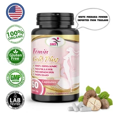  Pueraria Mirifica Pills Menopause Support Hot Flashes Night Sweats 60 Capsules