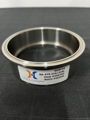 Holloway SA-479 SGRF24 Stainless Steel Vacuum Flange Adapter Reducer
