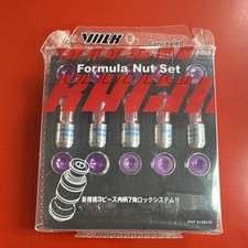 Volk Racing Lug Nut Set M12 X 1.5 20pcs Purple Aluminum Wheel Lug Overstock