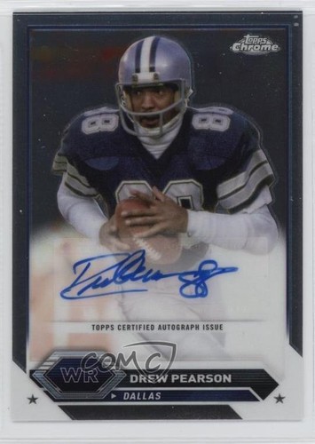 Drew Pearson #TCA-DPE 2023 Topps Composite Chrome Autograph card