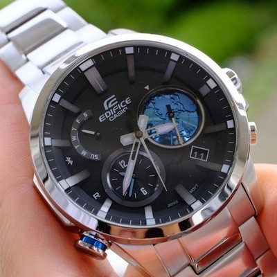 Casio Edifice EQB-600D-1A2JF Chronograph Watch Bluetooth From Japan