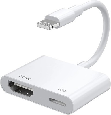 [Apple Mfi Certified] Lightning to HDMI Adapter,Iphone HDMI Adapter,1080P Digita