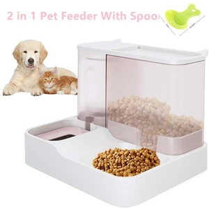 Distributeur automatique d'eau et d'alimentation pour chat et chien