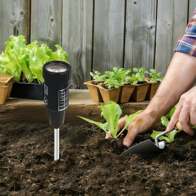 Soil PH Meter Soil Moisture Meter Soil PH Tester Gardening Tool  3.0 ~ 8.0
