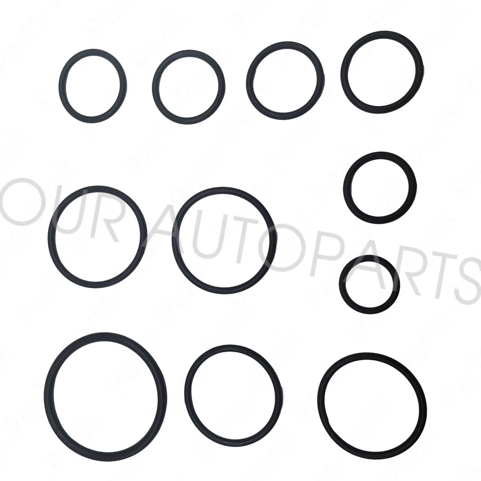 Radiator Coolant Hose O-Ring Kit For 2011-2018 Ford F250 F350 F450 Super Duty V8 Foto 4 de 4
