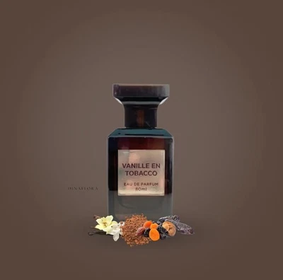 Fragrance World Vanille en Tobacco — Extrait Parfum Vanille Tabac Cacao Unisexe