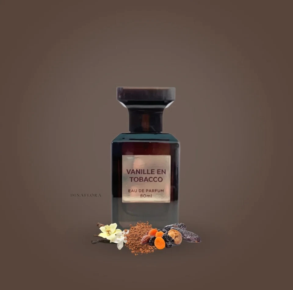 Fragrance World Vanille en Tobacco — Extrait Parfum Vanille Tabac Cacao Unisexe