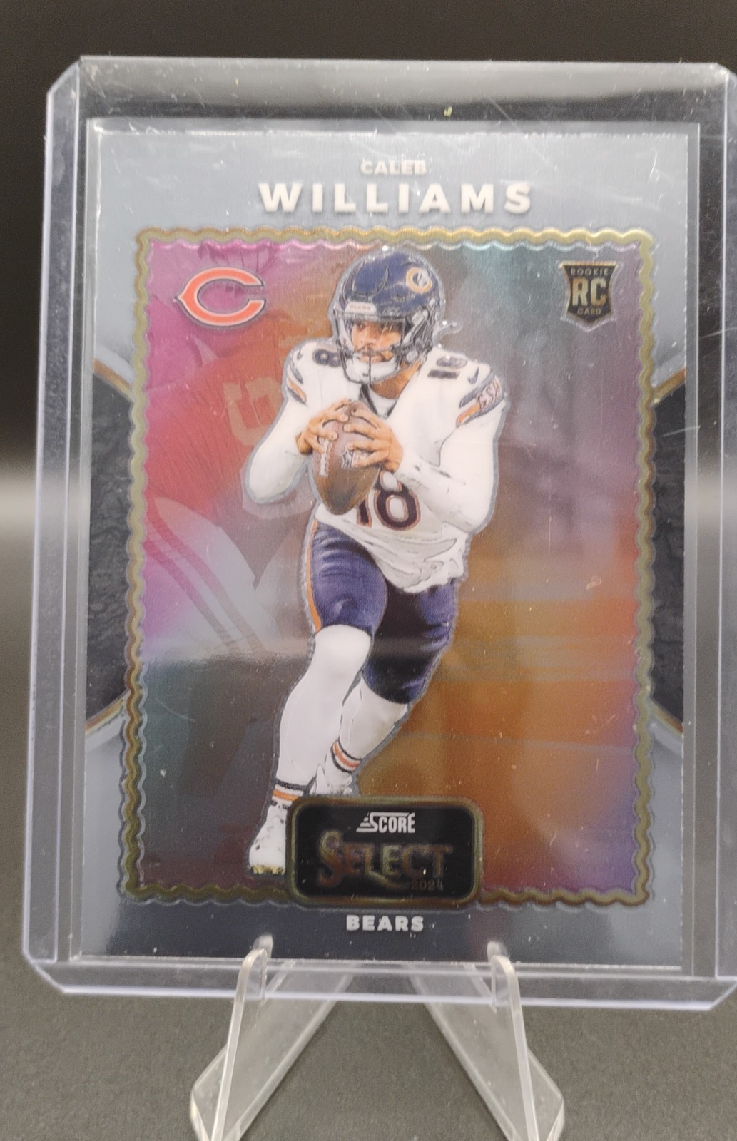 2024 Panini Select - Score Select Throwback Caleb Williams #21 (RC)