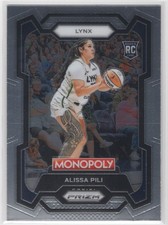 #72 Alissa Pili 2024-25 Prizm Monopoly WNBA Base RC Minnesota Lynx