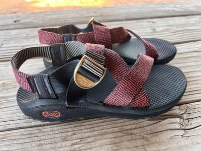 CHACO MEGA Z CLOUD SIZE 9 RED AND NAVY