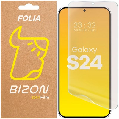 Matte Schutzfolie für Galaxy S24 Bizon Displayschutzfolie Folie Film Handyfolie