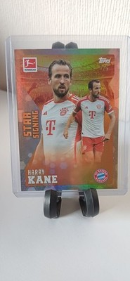 2023 Topps Summer Signings Harry Kane /5 Gold Star Signing Bayern Munich