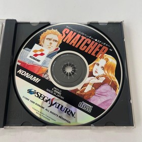 SNATCHER SEGA SATURN SOFT KONAMI #b6d0ba
