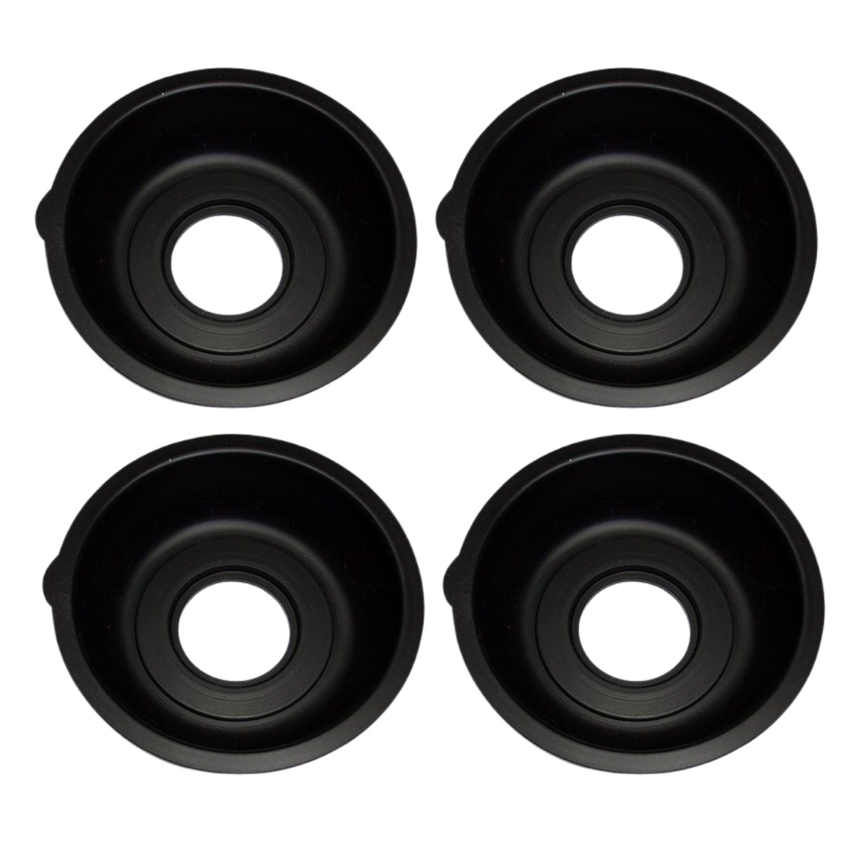 Membrane de carburateur pour YAMAHA XJ 550 1981-1984 kit de boisseau x4 en caoutchouc