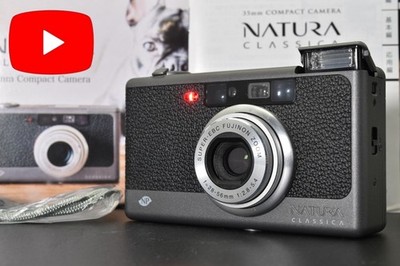 FUJIFILM NATURA CLASSICA コンパクトカメラ Fujifilm NATURA Classica 35mm Compact Film Camera in Box From