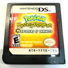 Pokemon Mystery Dungeon: Explorers of Darkness (Nintendo DS, 2008) Authentic.