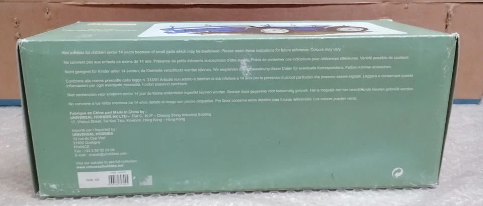 Modellino Trattore  Doe 130 Universal Hobbies Scala 1.16 - Immagine 3 di 4