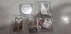 Lot Of 5 Uncle Sam Sunshine Freedom 999 Silver Bars Rounds 1 Ounce x 5