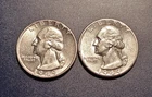 Choice AU 1949-P & D Washington Quarters