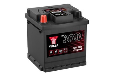12V 42Ah 390A (EN) Yuasa YBX3102 SMF Autobatterie Starterbatterie wartungsfrei