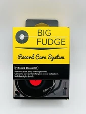 Big Fudge Record Care System #1 Vinyl Record Cleaner Kit NIB