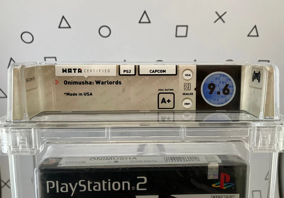 Onimusha: Warlords Sealed PS2 - WATA 9.6, A+ - Pop 4 - Rare Title - Image 2 of 3