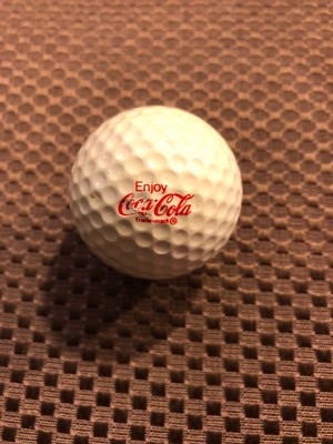 LOGO GOLF BALL-ENJOY COCA-COLA......SODA.....VINTAGE SPALDING ERA-1