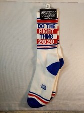 Do The Right Thing 2020 socks - Gumball Poodle socks made in USA - NWT