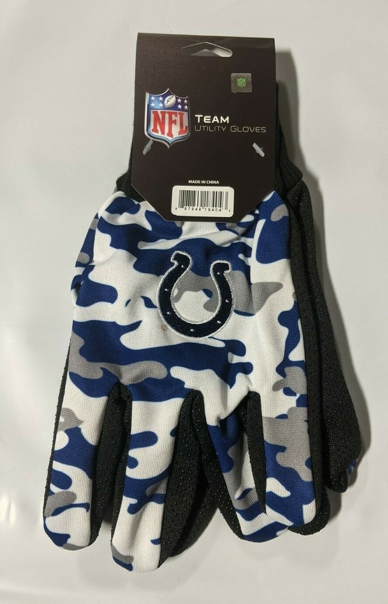 Indianapolis Colts Camouflage SPORTS Utility Gants Travail Jardinage