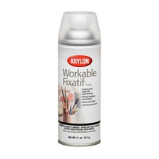 Krylon® Workable Fixatif 11oz | Clear Finish | Smudge Proof