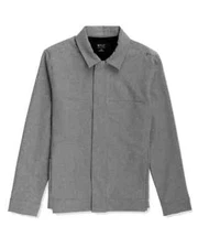 BYLT Jacket Mens Large Gray District Lined Basic Split Hem Breathable Coat