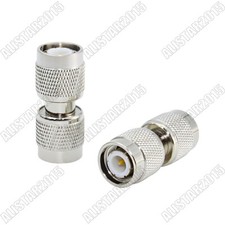 1x TNC Male to TNC Male Plug Straight Adapter Connector Converter Coaxial Barrel