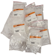 (1250 Pk) GeneMate UltraFlux 8 Strips PCR Clear Dome Tube Natural Caps