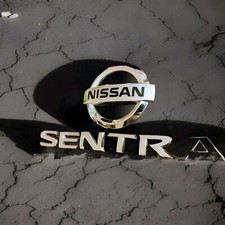2012-16 Nissan Sentra Rear Trunk Badge Emblem Nameplate Set 2012-16 Nissan Sentra Rear Trunk Badge Emblem Nameplate Set
