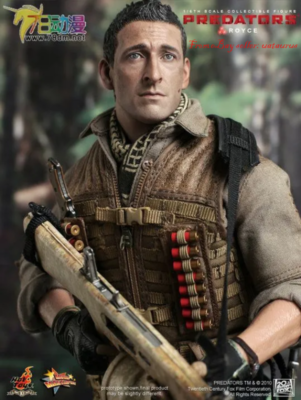 Perfect Hot Toys 1/6 Mms131 Predators Royce In Stock New | eBay