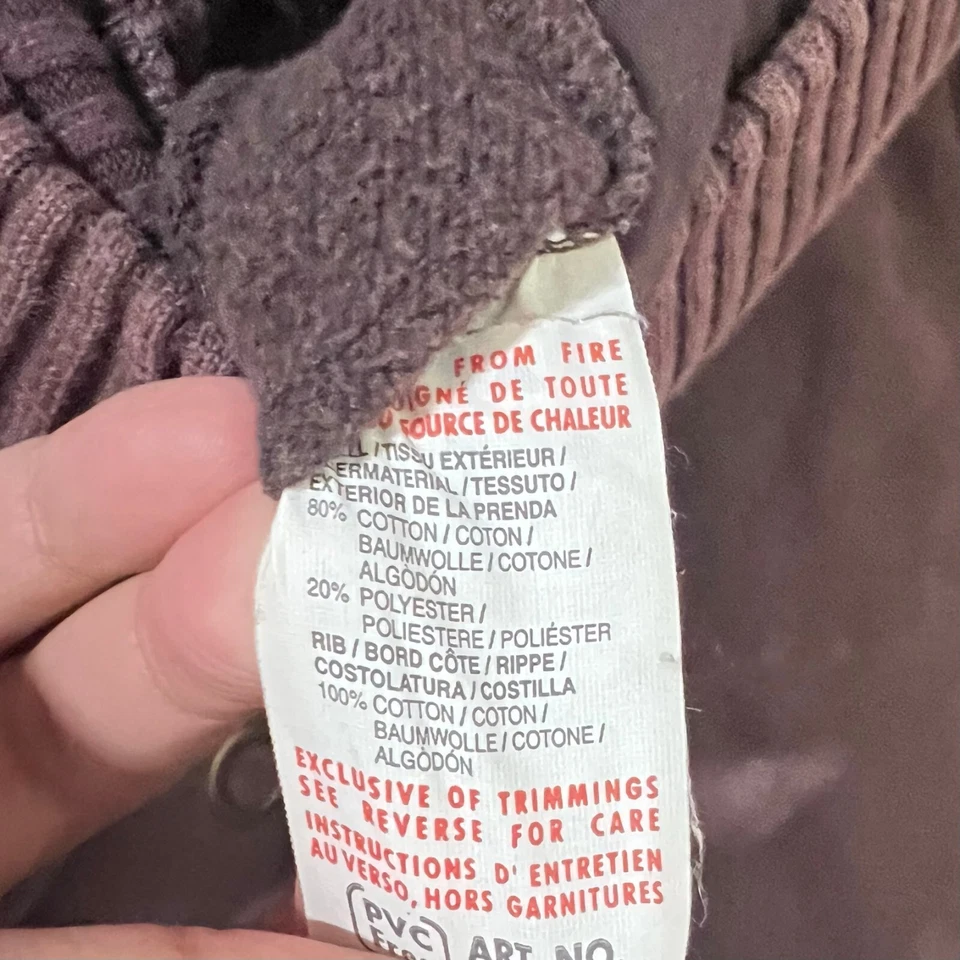 Puma Womens Shawl Neck Jacket Sweater Size L Brown Double Breasted Full Zip - Image 4 of 4