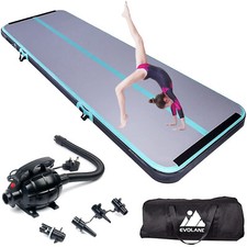 10FT Gym Air Mat Track Floor Tumbling Mat Inflatable Tumble Training Mat Home UK