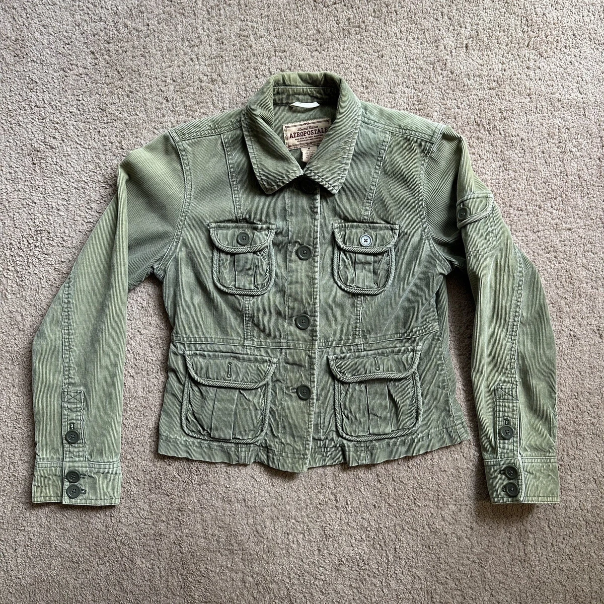 Light green corduroy best sale jacket