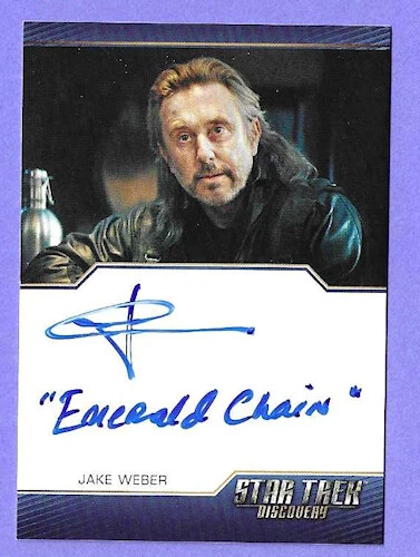 2022 Star Trek Discovery Season 3 Auto Jake Weber Q 25-50 | eBay
