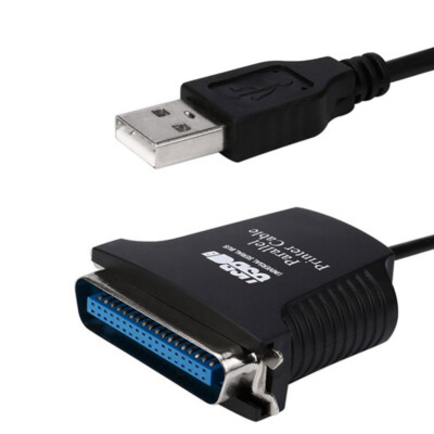 USB to Parallel Printer Cable, 36pin USB Port Adapter Adaptor Cable LeYH^