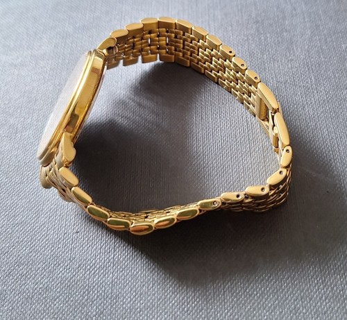 Gold Plate Tissot 1853 T870/970 Date Wristwatch - Picture 5 of 5