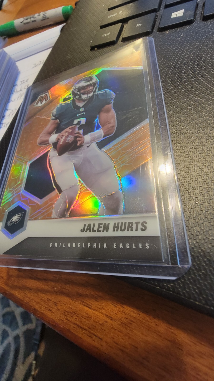 2021 Panini Mosaic NFL Jalen Hurts HONEYCOMB SSP Philadelphia Eagles # 160