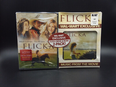 Flicka 2006 DVD + CD Soundtrack Walmart Exclusive 2 Pack NEW sealed