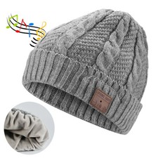 Bluetooth Beanie Wireless Music Hat Headset Musical Headphone Winter Beanie
