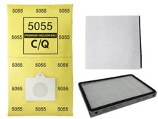 12 Bags for Kenmore Progressive Canister Vacuum Cleaner 5055 C EF1 CF1 Filter