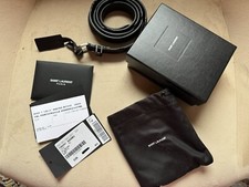 Yves Saint Laurent Unisex Gürtel 90 cm schwarz