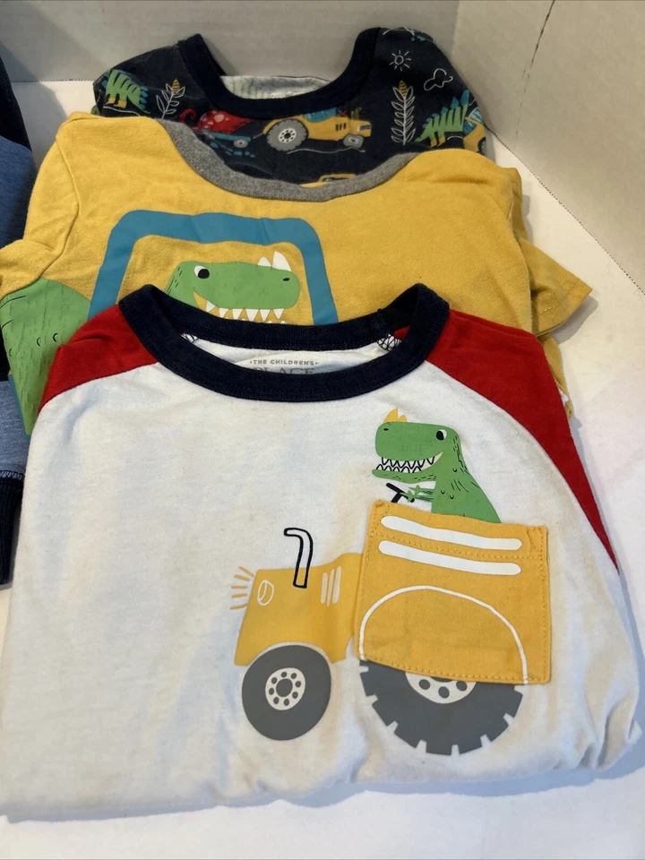 The Childrens Place, Carters y Oshkosh - 2T niño pequeño 1 chaqueta 3 partes superiores y 3 fondos Foto 3 de 4