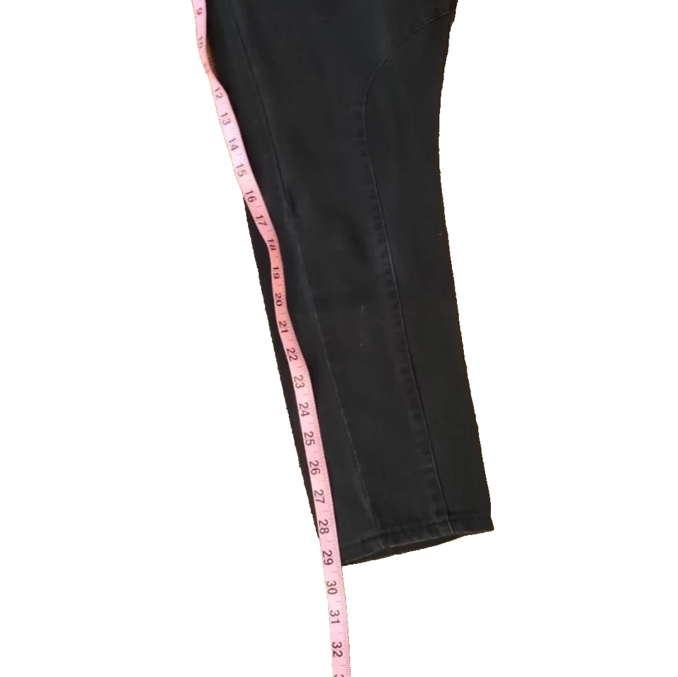 Vintage Philippe Adec Steampunk French Denim Size 38 Missing Button 26" Waist - Image 2 of 4