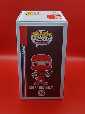 Funko POP! G.I. Joe - Cobra Red Ninja Special Edition Exclusive In